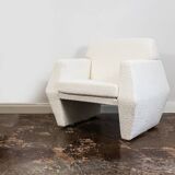 Minimalist Lounge Chair By Lfm, Poland, 1970s.