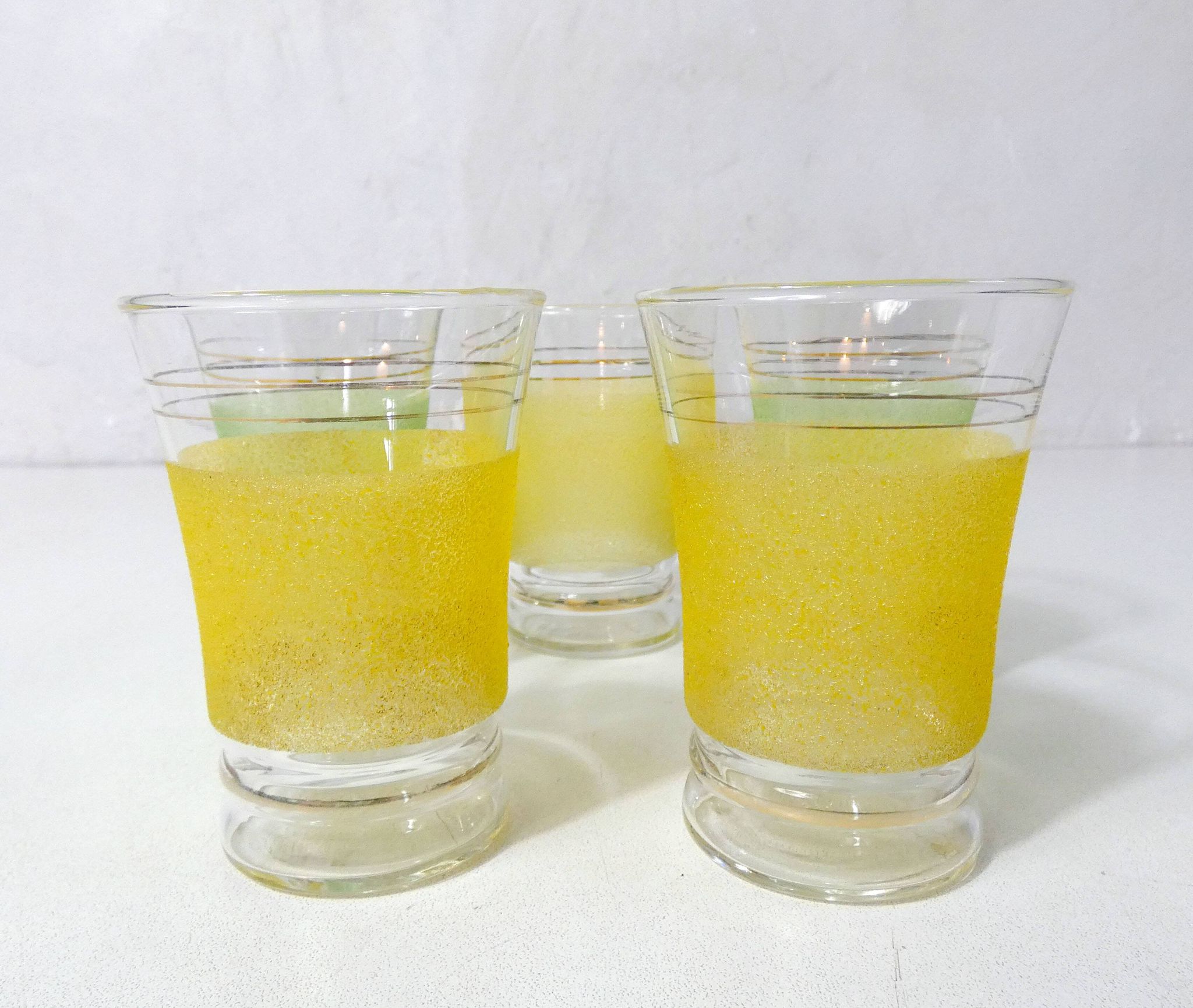 5 granita glasses