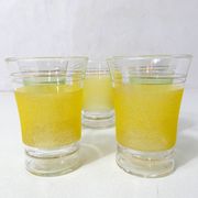 5 granita glasses