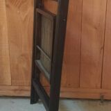 Chaise vintage pliante en bois