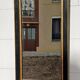 Black and gold art deco style mirror