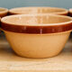 Lot of bowls in seddles Gien