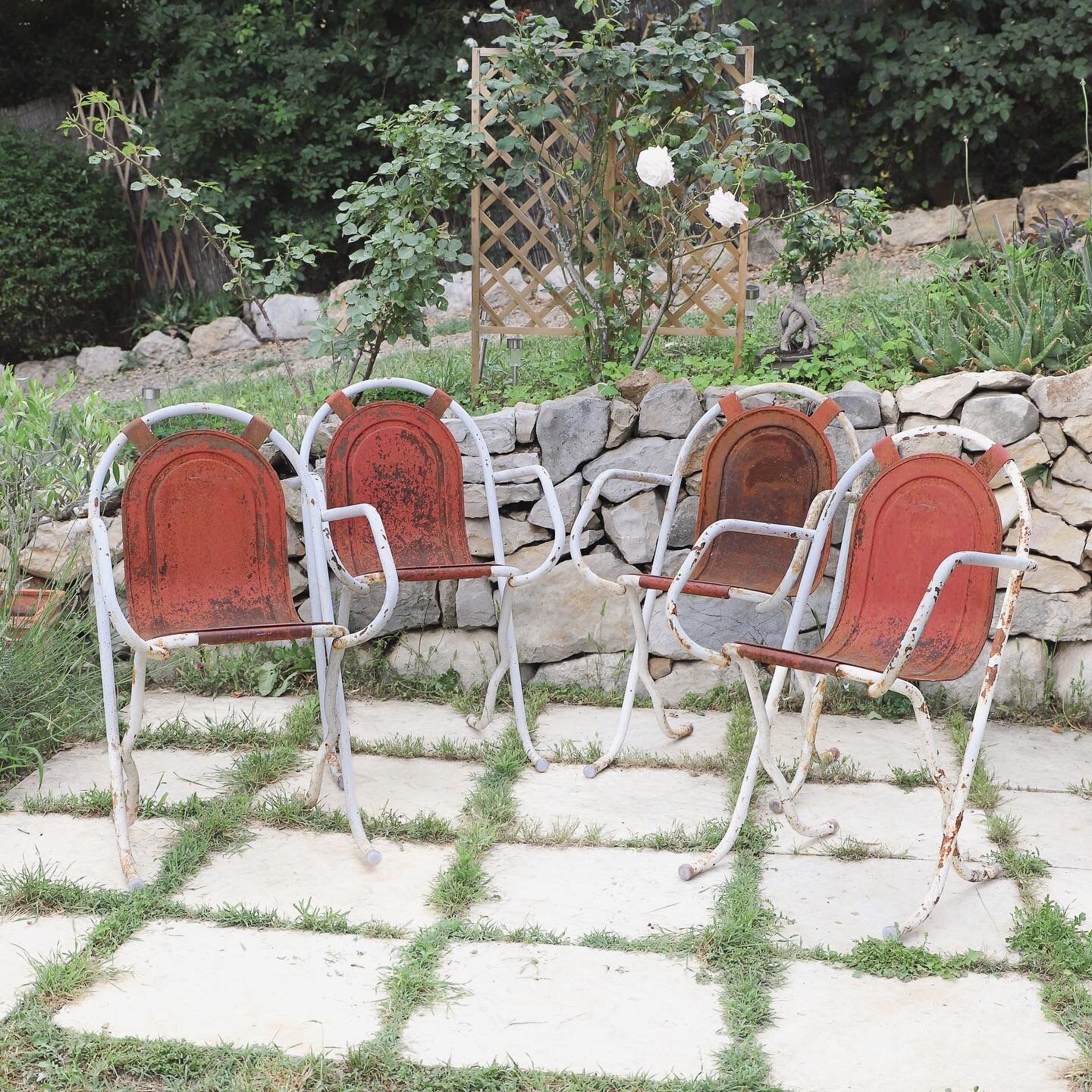 4 chairs "Stak a bye" by Sebel 1940
