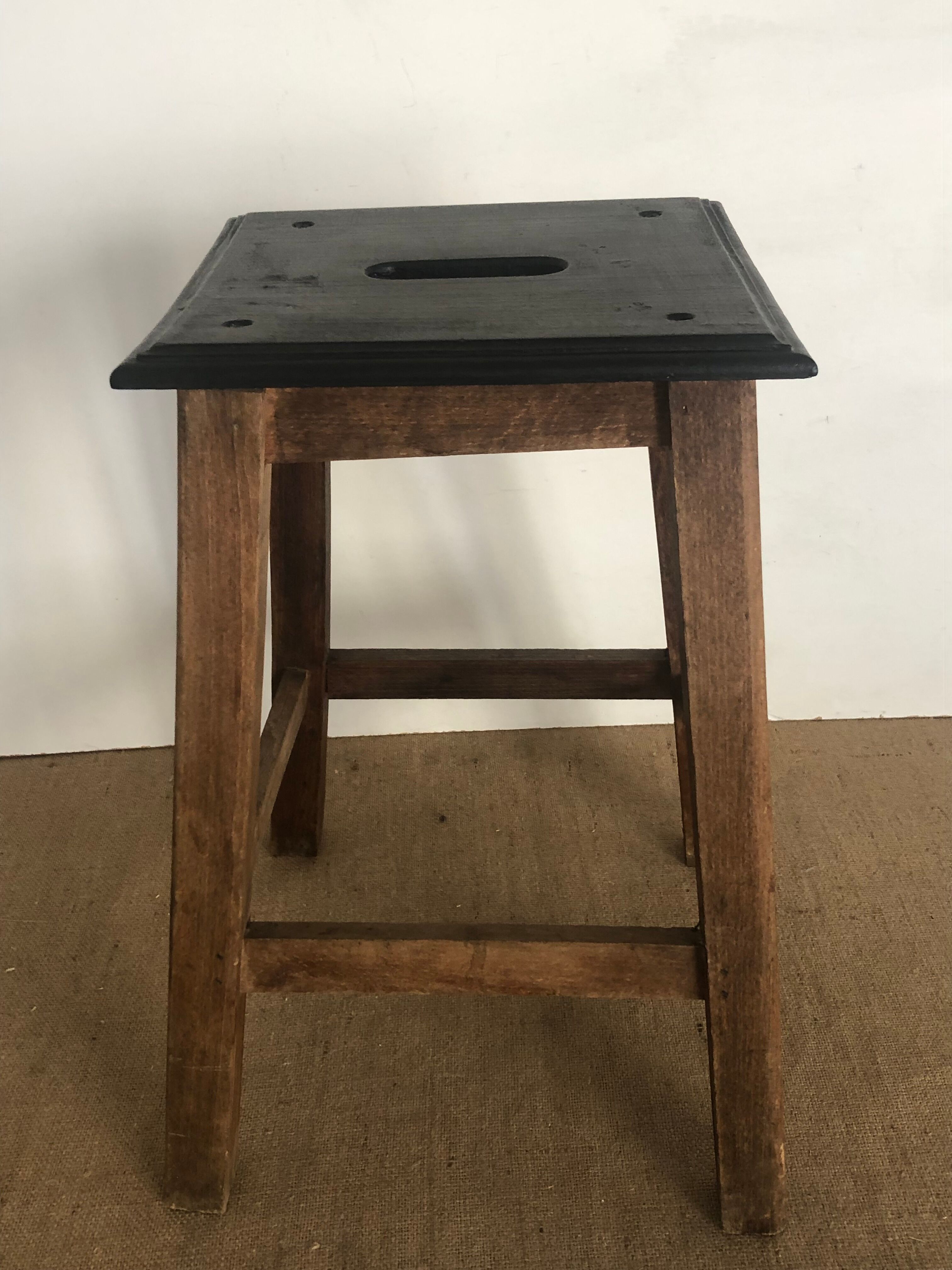 Old wooden stool