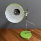 Green metal table lamp by Josef Hurka for Lidokov 1960s