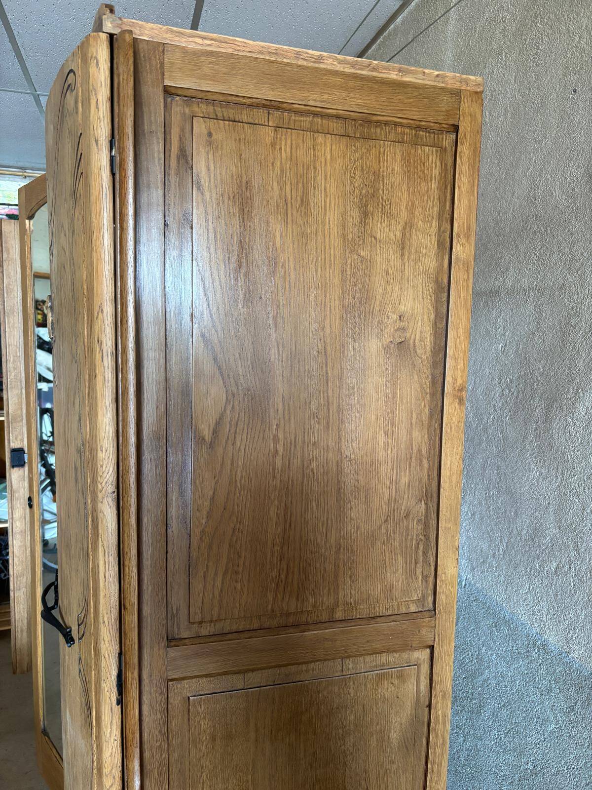 Antique flower cabinet