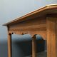 Dutch oak kitchen table in art deco style from the 1930s