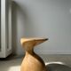 Solid wood sofa end