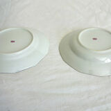 Set de 20 assiettes plates et creuses vintage CHR