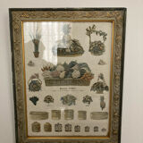 Old frame and poster