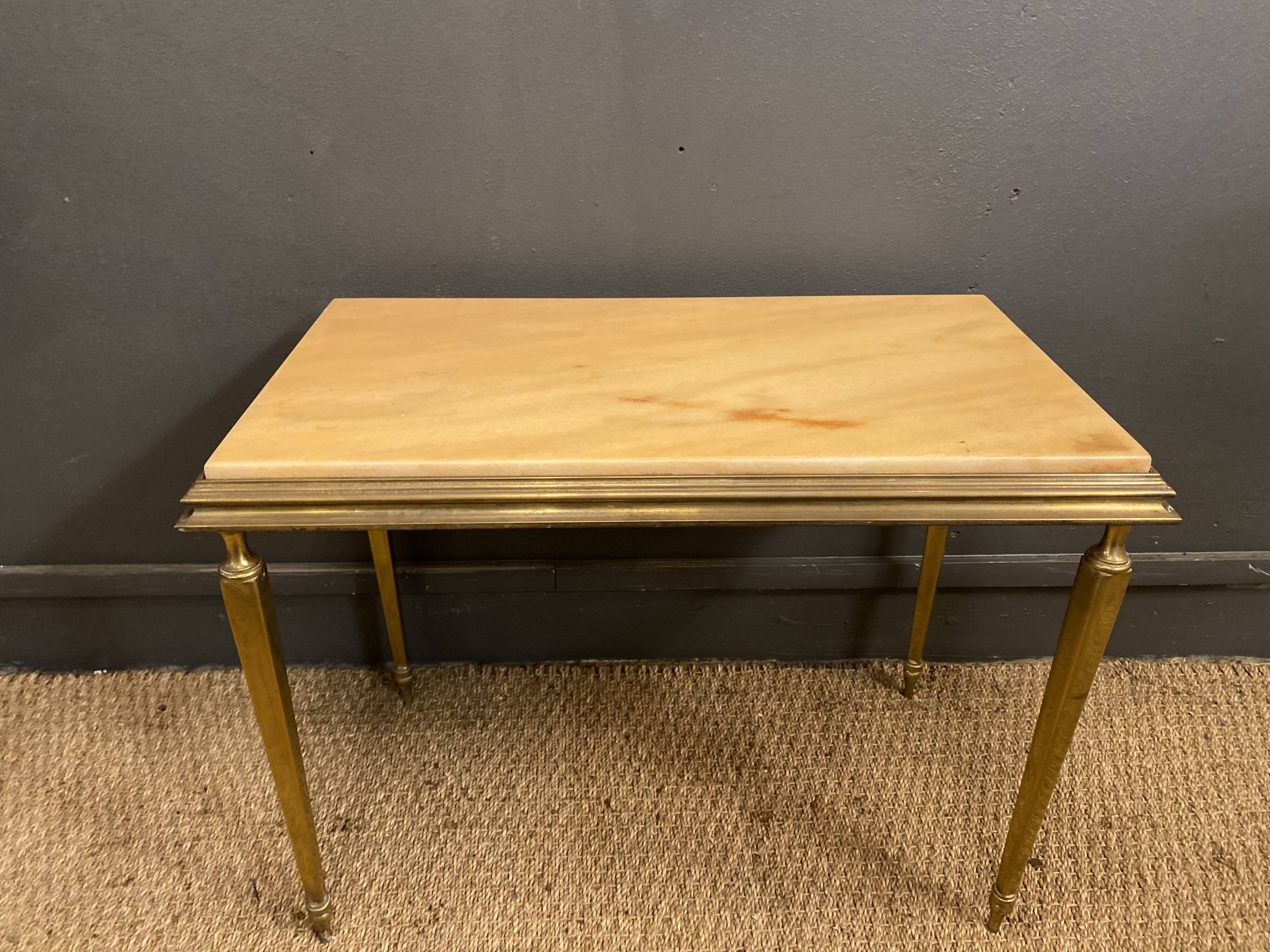 Tables in bronze and onyx 1970