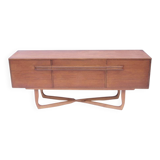 Enfilade scandinave vintage, piètement croisé