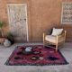 Tapis Marocain rouge - 152 x 193 cm