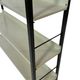 Tomado shelving unit Free standing in metal and gray - 1960s Dutch Design