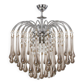An original Paolo Venini Murano chandelier, Italy, 1970s.