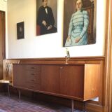 Scandinavian sideboard in teak design