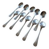 Série de 10 cuillères à glace, America, Christofle