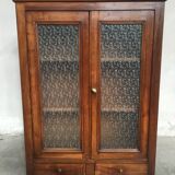 Wall showcase 1930 in walnut