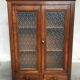 Wall showcase 1930 in walnut