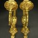 Pair of Louis XV style 1-light wall lights - Lumalux Paris - gilded bronze
