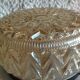 Round ceiling light vintage glass