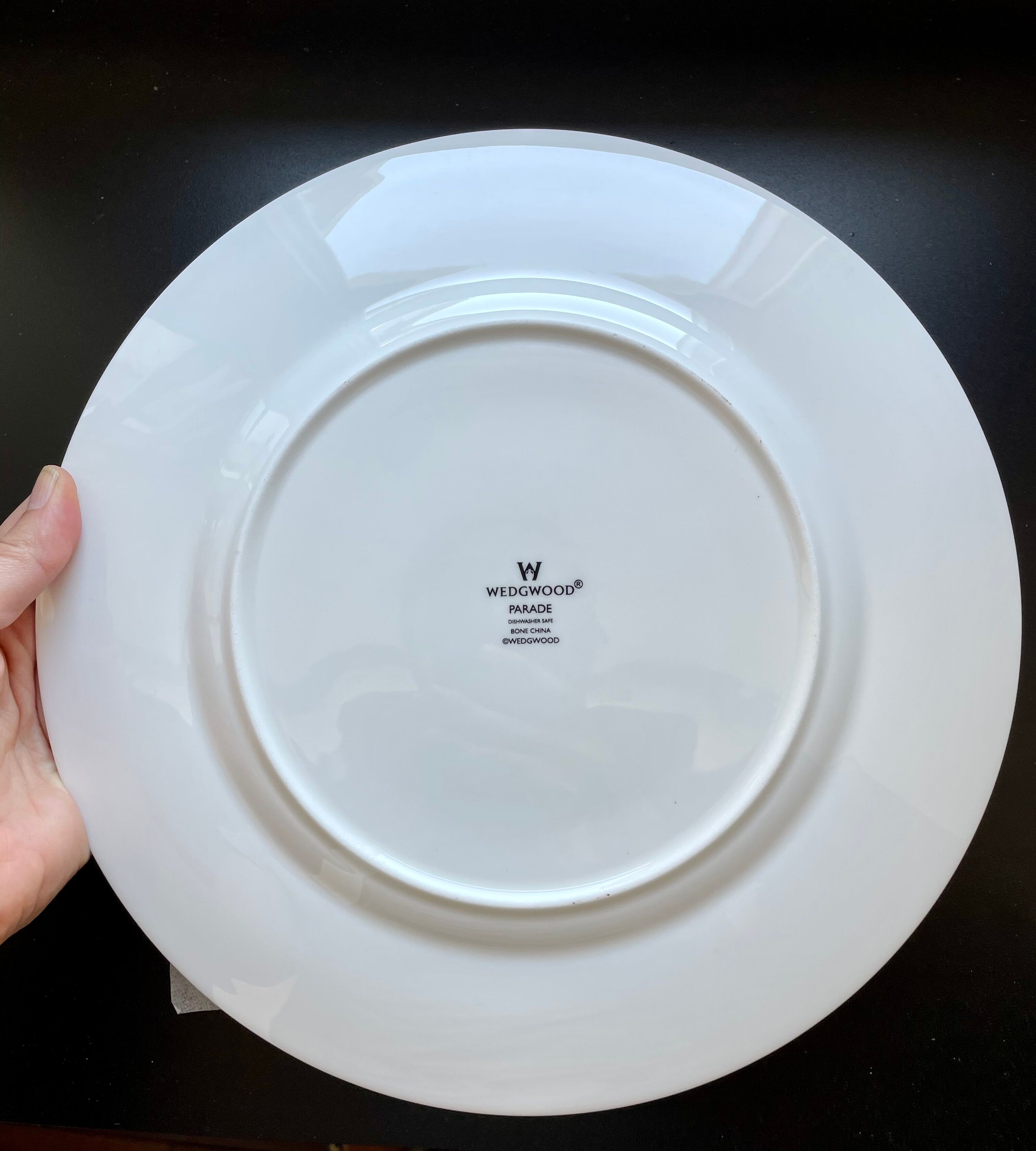 Set of 4 new Parade Wedgwood plates