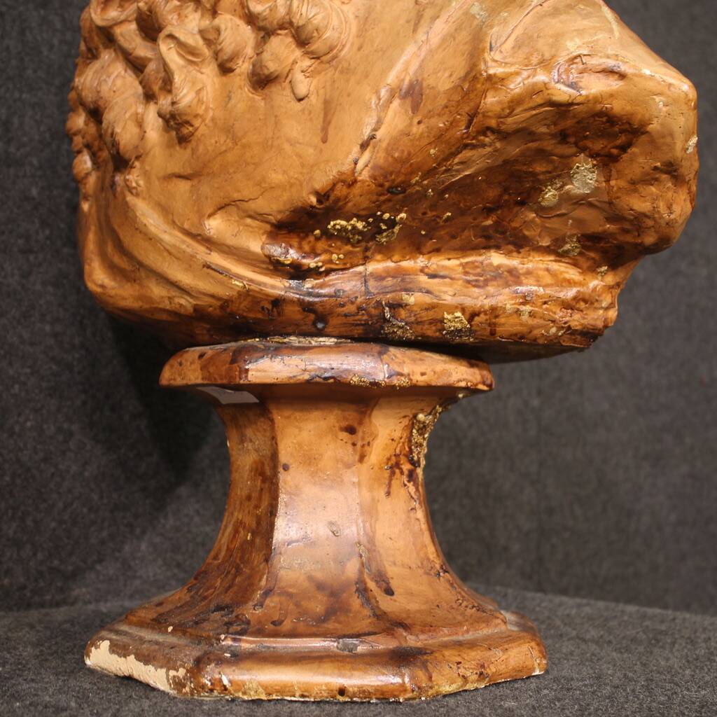 Grande sculpture française en terre cuite