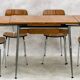 Lot de (1Table + 4 Chaises) "Supermatic"