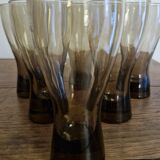 Set of 6 glasses from the 70s