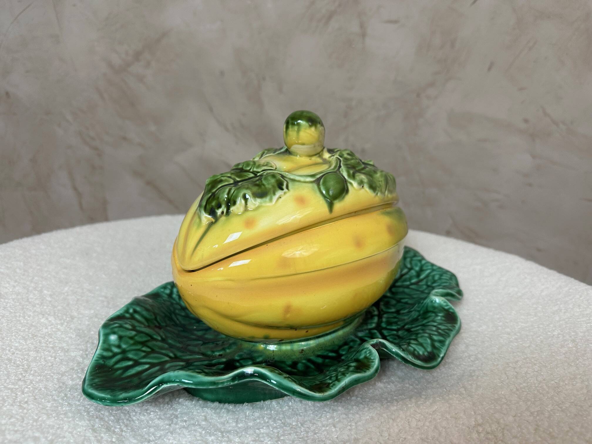 Sarreguemines soup tureen