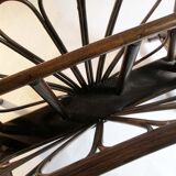 Rattan magazine holder