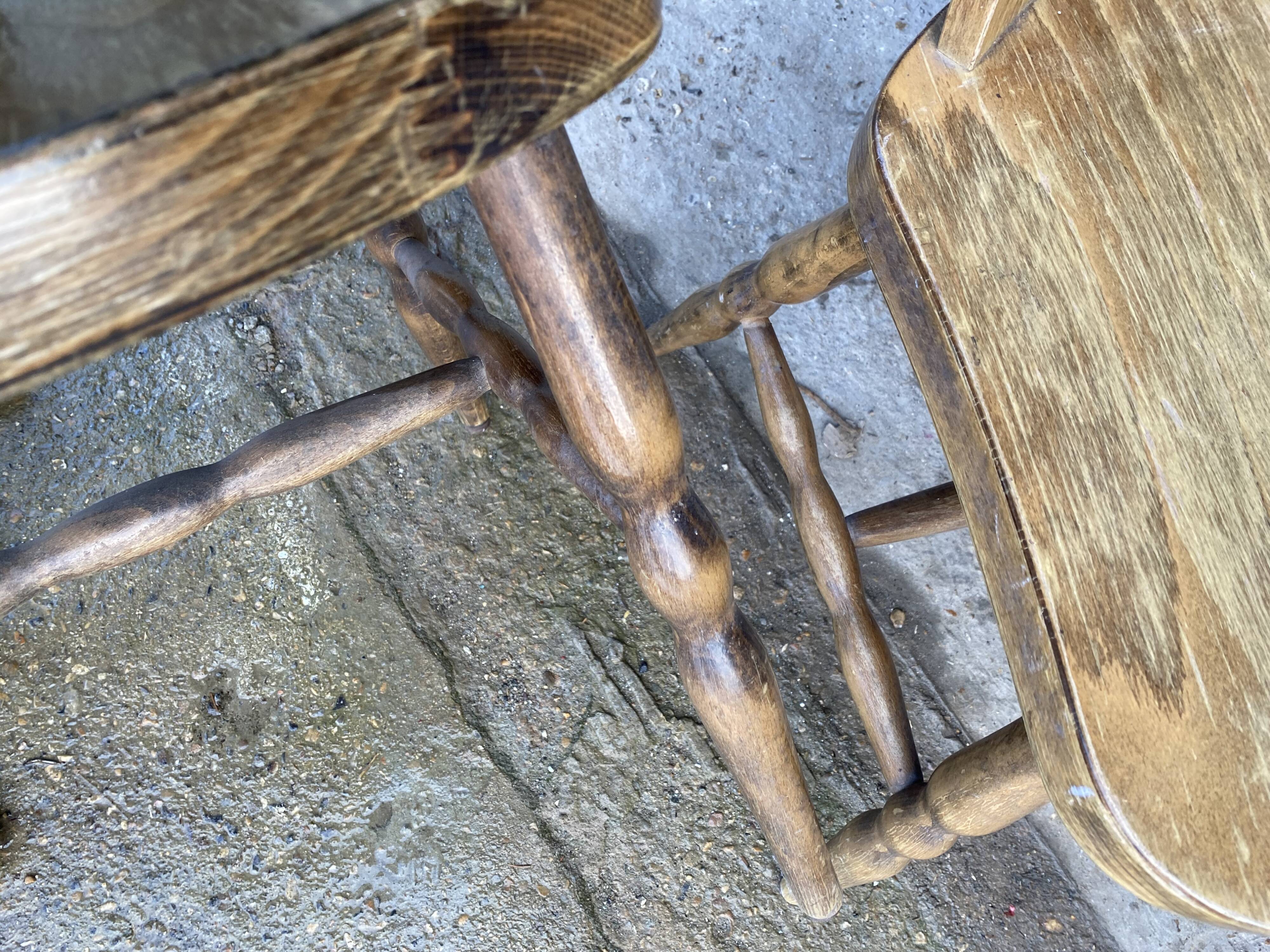 Pair of Baumann bistro chairs