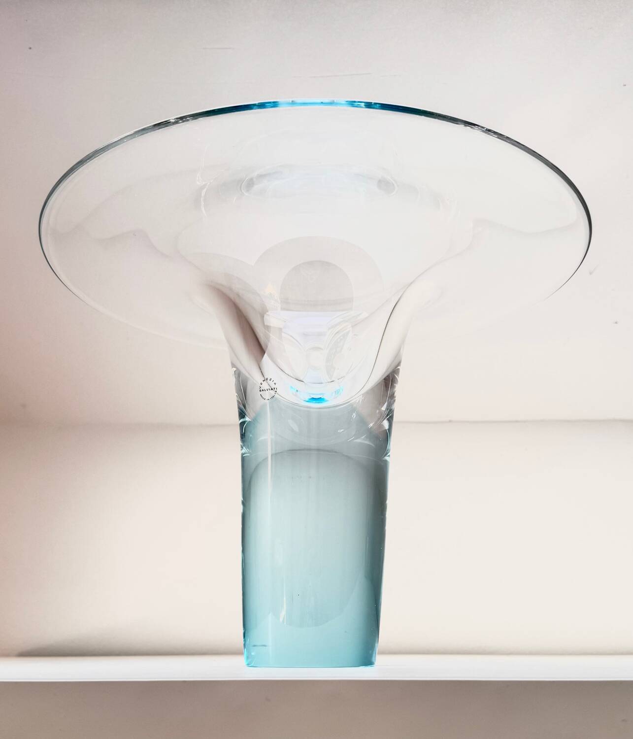 Salviati “hat” vase for Tiffany & Co, 1960