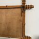 Turned wooden mirror bamboo style 1900s