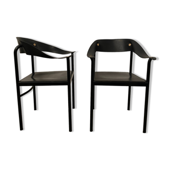 Pair of Artelano chairs, 1980