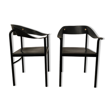 Pair of Artelano chairs, 1980