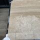 Table basse marbre perlato Roche Bobois vintage 1970