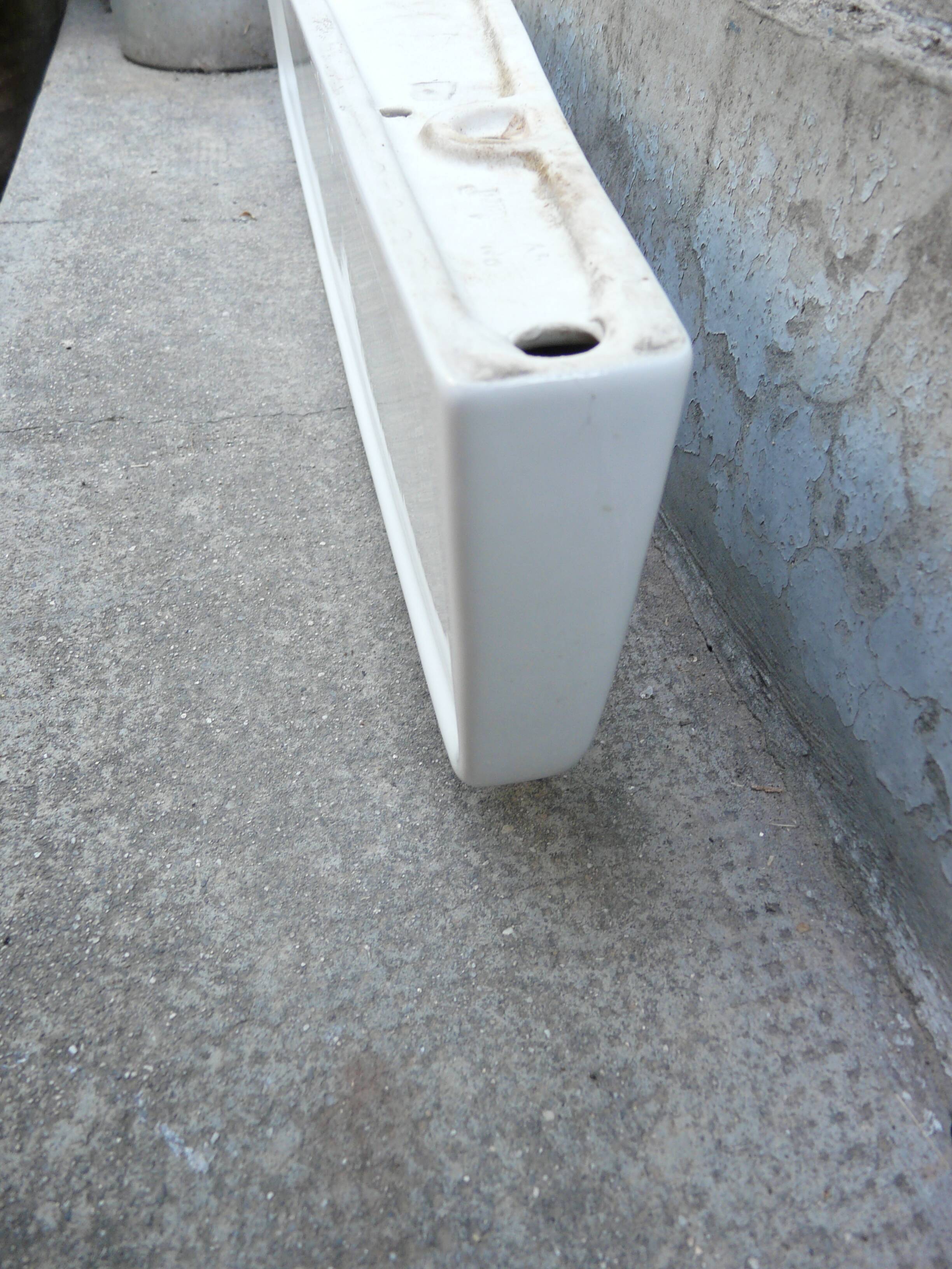 Bathroom shelf white porcelain sink shelf