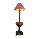 Lampadaire en bois massif 1930
