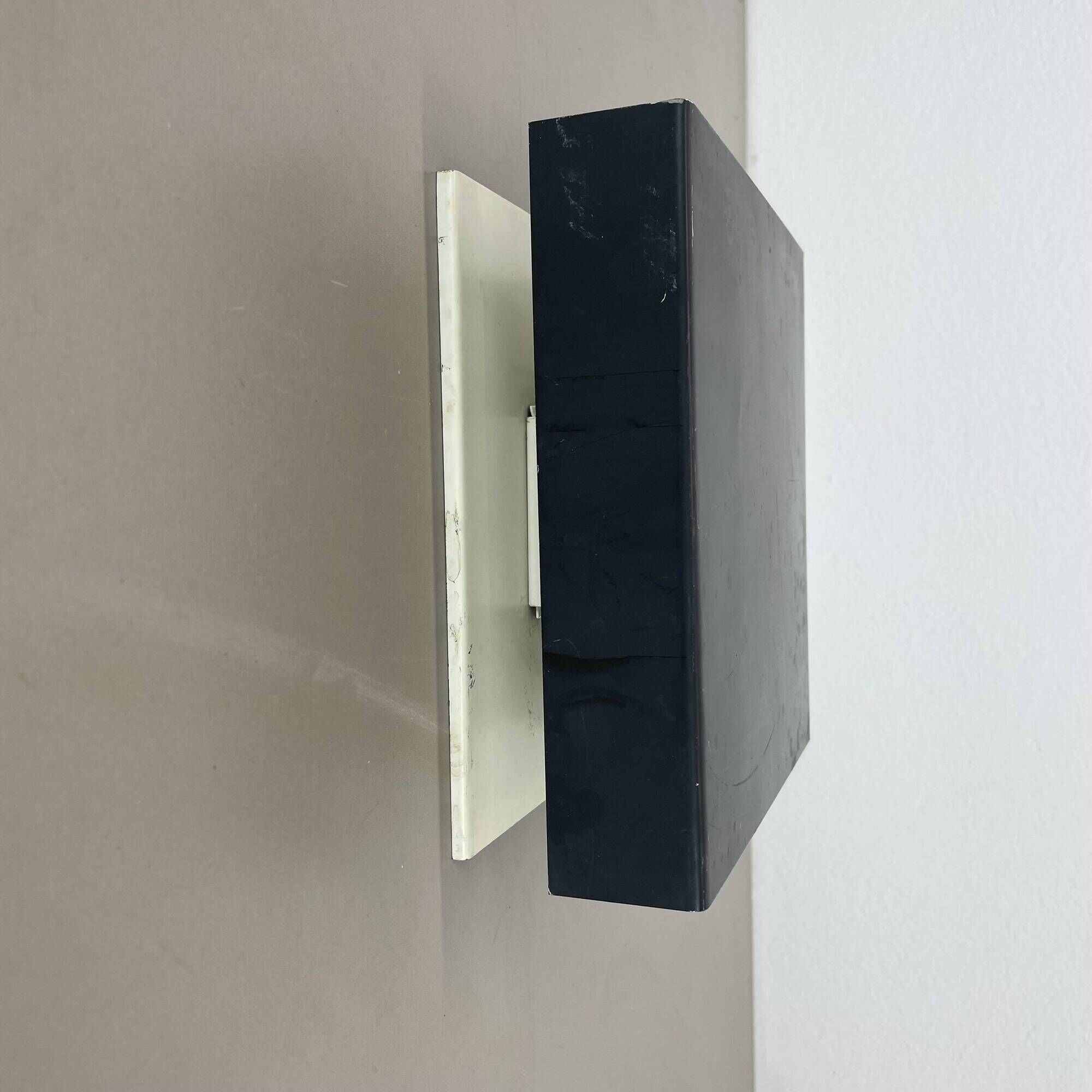 rare cubic Charlotte Perriand LES ARCS Style Wall Light by COSACK, Germany