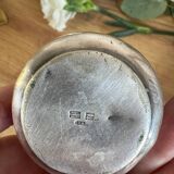 Silver-plated metal timbale