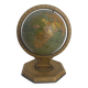 Vintage 1920 terrestrial globe world map metal USA - 25 cm