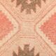 3x11 Vintage Runner Rug, Peach Color Rug, Vintage Runner Rug, 91x328Cm