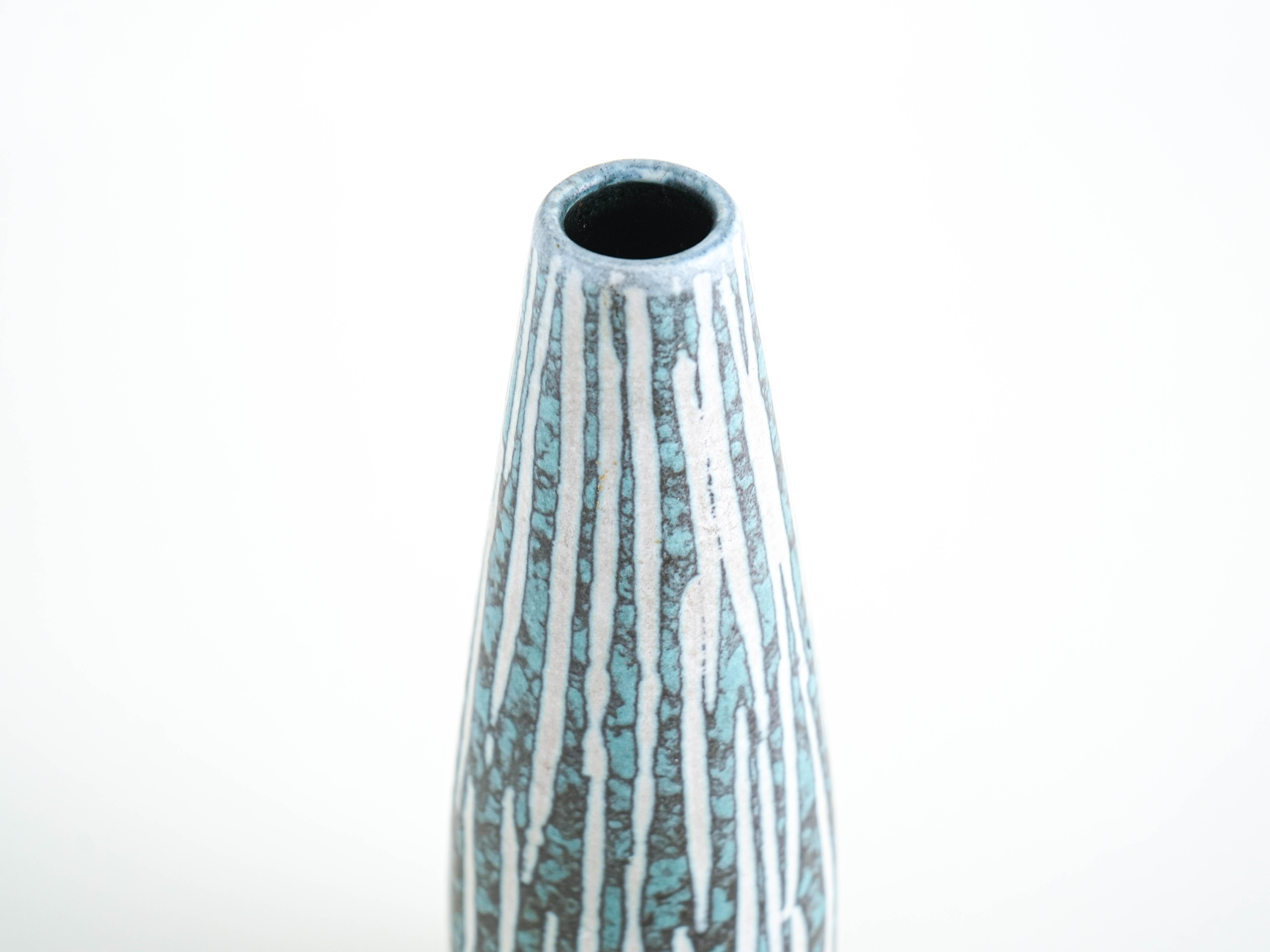 Ceramic vase, German design, 1960s, manufactured by Scheurich