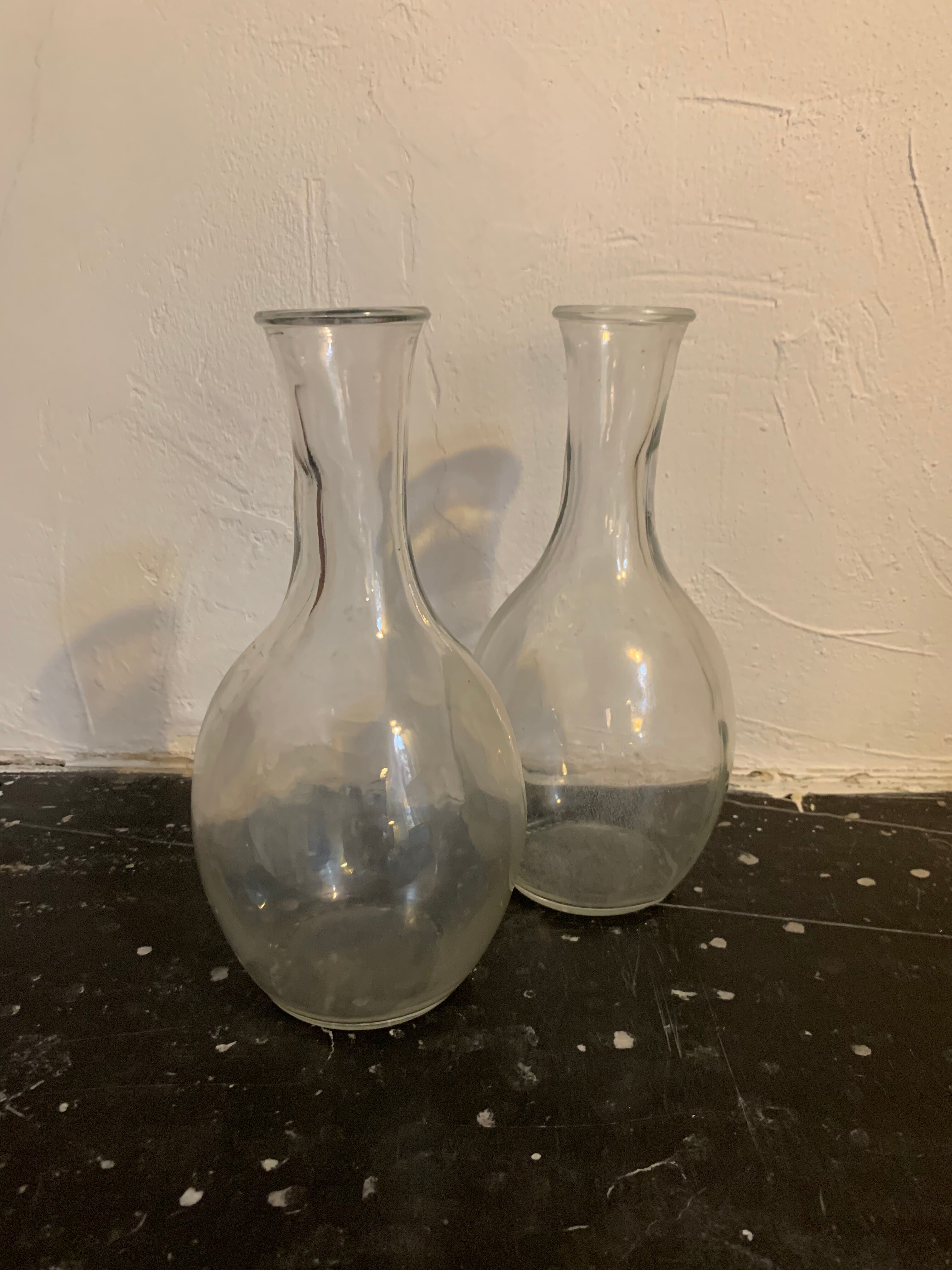 Set of 2 bistro decanters