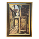 Tableau de G. Bournonville, signé et daté 1958, huile sur toile