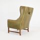 Fredrik Kayser, Wingback Armchair, Model 965h For Vatne Møbler. C.1960