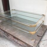 Plexiglas showcase coffee table