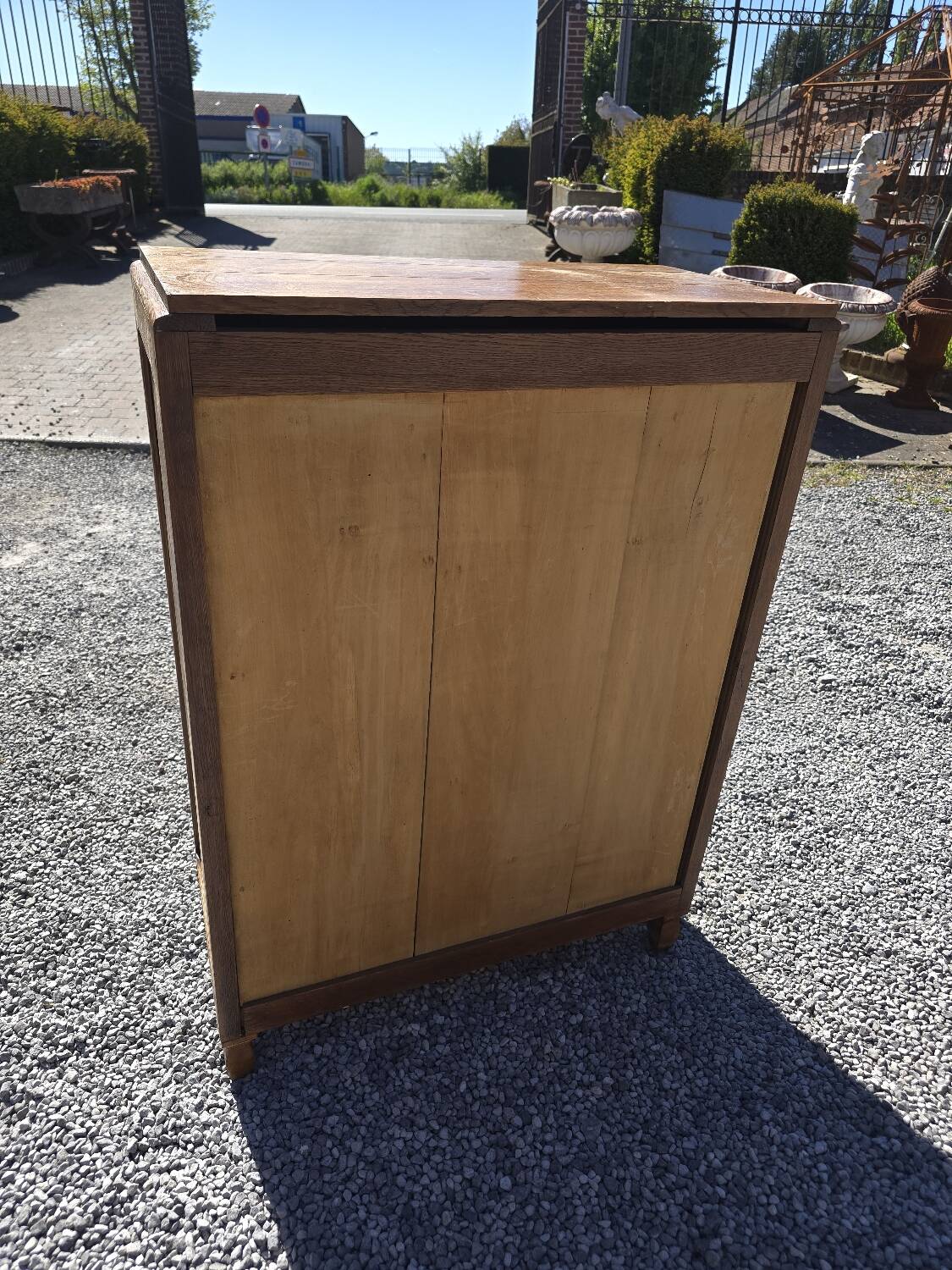 Art Deco style oak sideboard