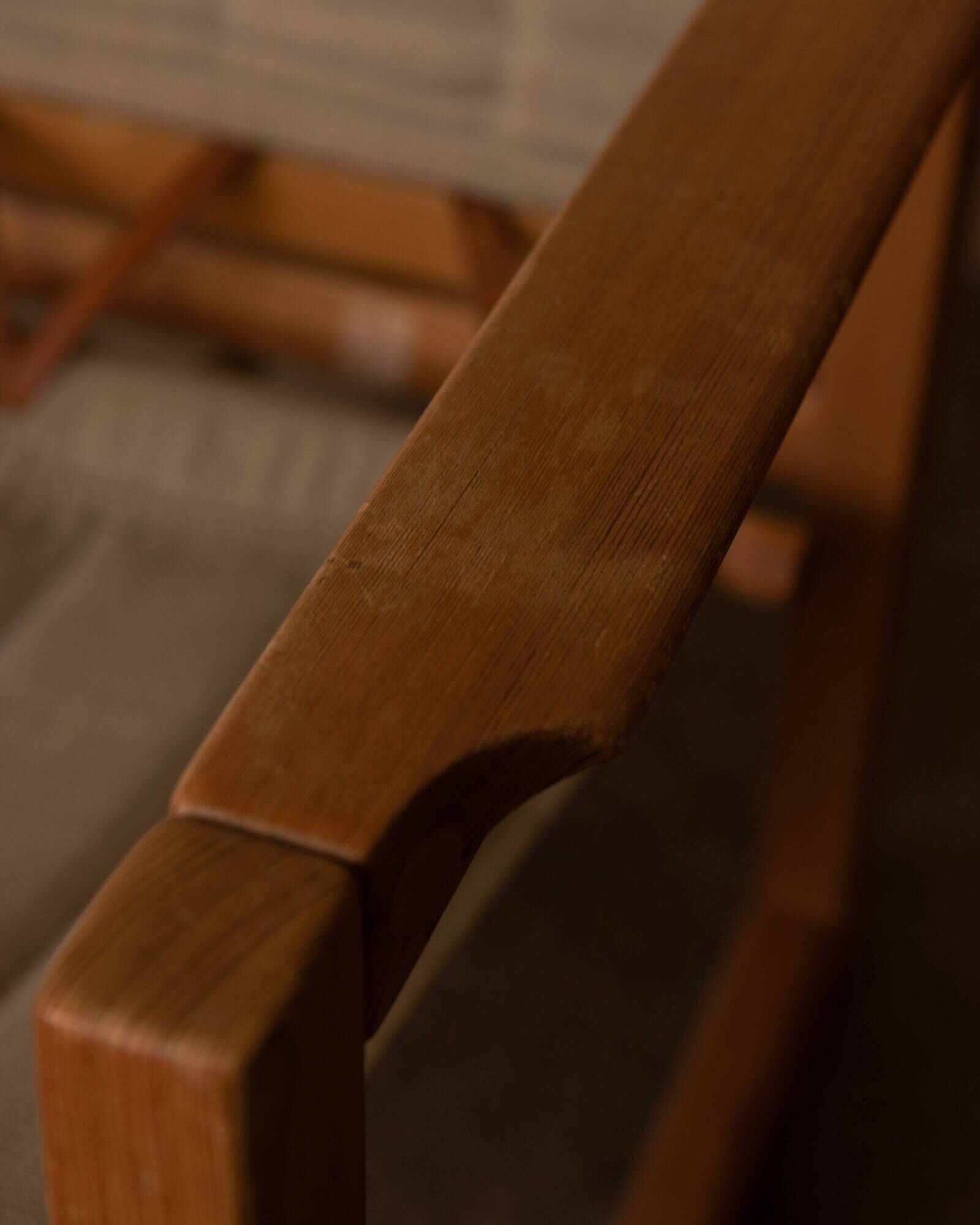 Diana safari chair by Karin Mobring for IKEA · pine and canvas